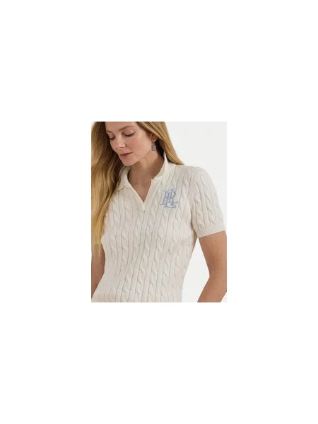 LAUREN RALPH LAUREN Pólóing Slim Fit fehér