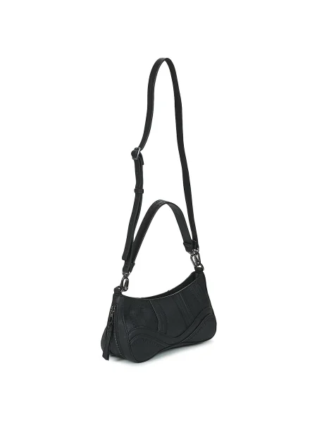 Crossbody táska Desigual fekete