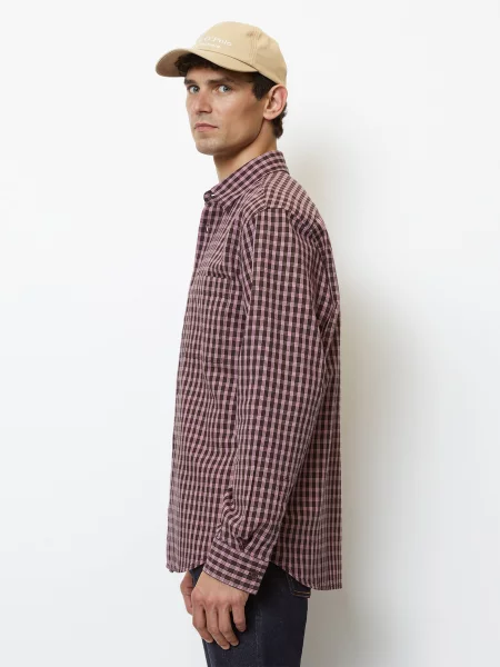 Рубашка Marc O'polo без косточек красная