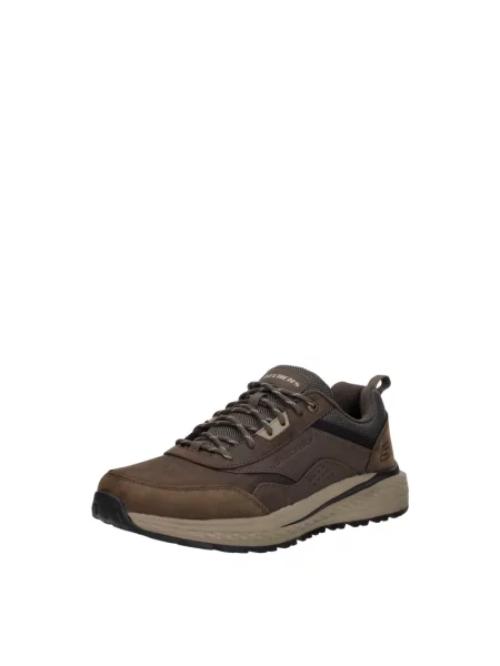 Sneakersy Skechers brązowe