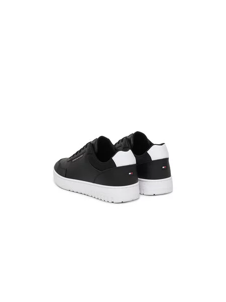 Tommy Hilfiger Superge Basket Core Lite Lth črna