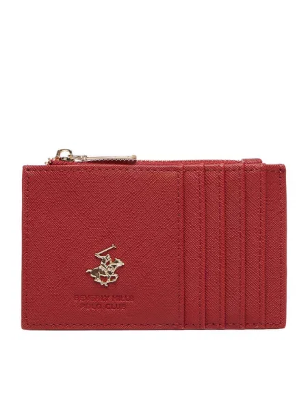 Beverly Hills Polo Club Etui na karty kredytowe czerwony