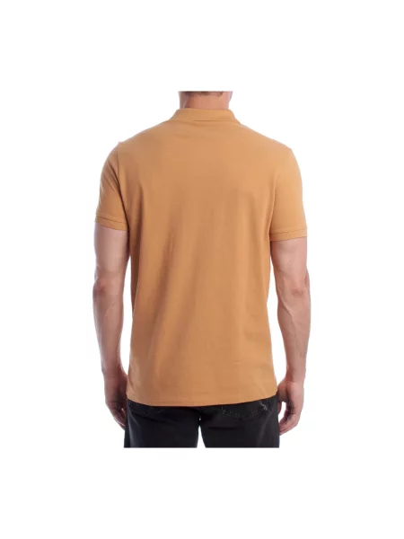 Koszulka polo U.s Polo Assn. z krótkim rękawem brązowa