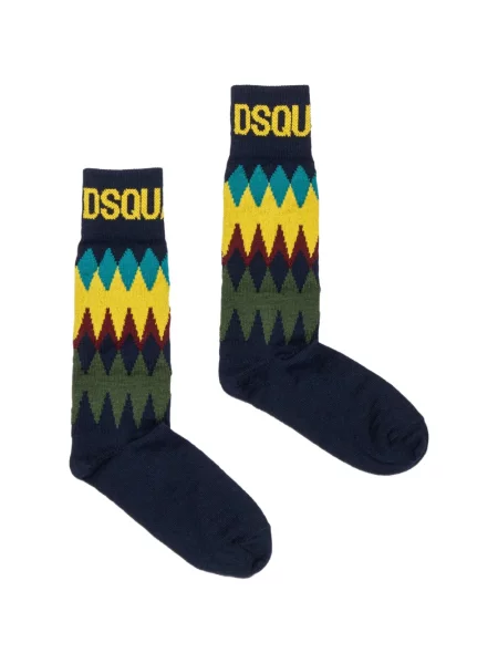 Skarpety dziecięce Dsquared2 niebieskie