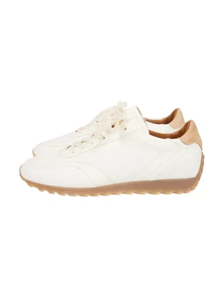 Sneakersy Eleventy skórzane beżowe