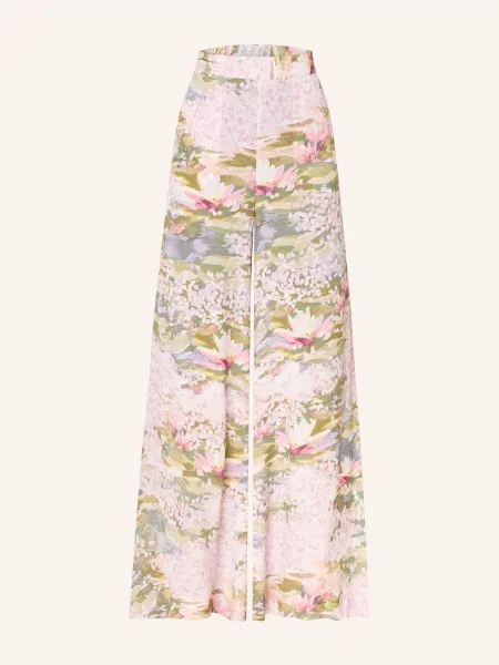 Ted Baker Spodnie Marlene Spiree pink zielone