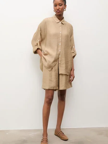 Шелковая рубашка Answear.lab