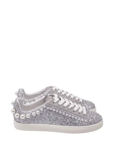 Sneakerși Stuart Weitzman cu perle