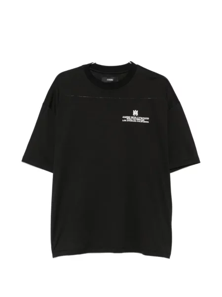 Tricou Amiri cu imagine negru