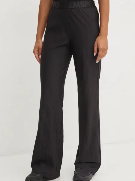 Sportalm pantaloni femei lat high waist negru