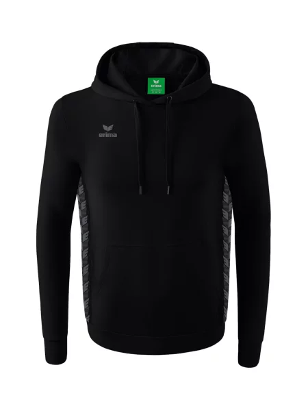 ERIMA Športna majica svetlo siva črna