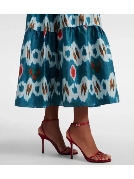 Rochie tip cămașă Erdem cu imagine
