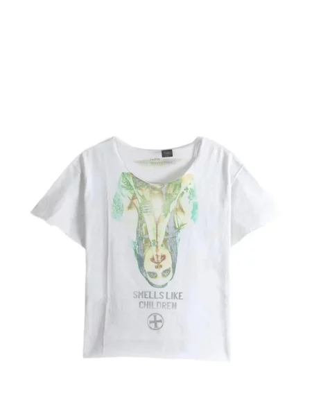 Tricou Saitos cu imagine alb
