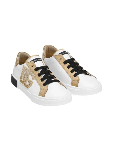 Sneakersy dziecięce Dolce And Gabbana białe