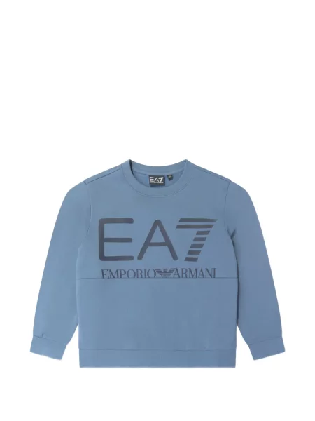Bluza dziecięca Emporio Armani niebieska