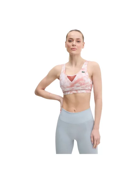 Top sportowy Lacoste ze stretchu