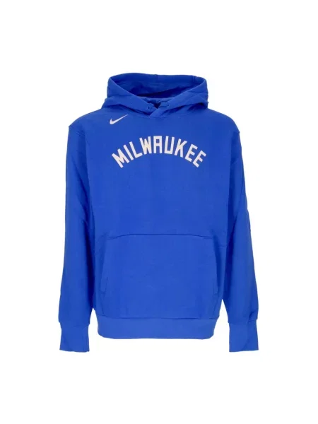Bluza z kapturem Nike polarowa niebieska