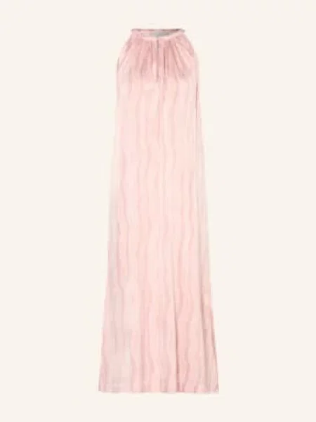 Hemisphere Jedwabna Sukienka rosa różowa