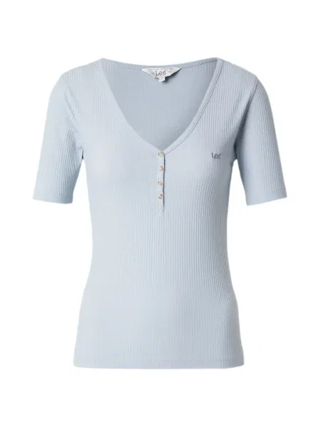Lee Tričko Henley modrá