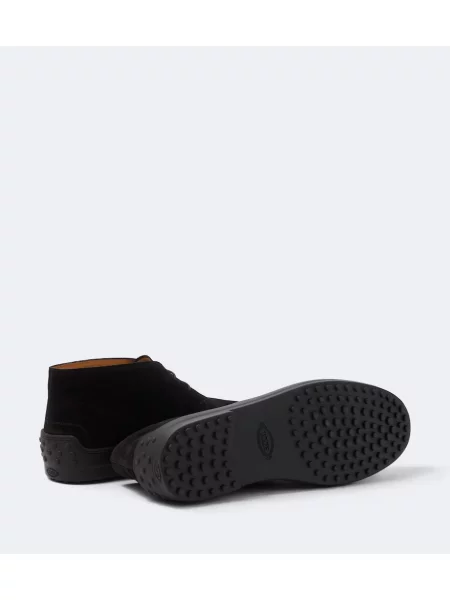 Ghete desert Tod's din piele de căprioară negru