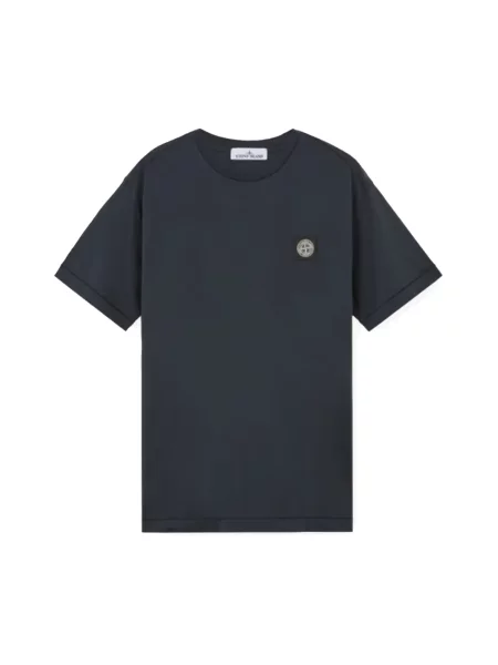 Koszulka Stone Island z kamieniami niebieska
