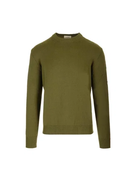 Sweter Ballantyne z kaszmiru zielony