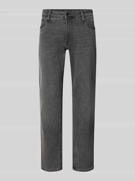Jeansy w kroju slim fit z domieszką lyocellu model Clark' Jack & Jones czarne