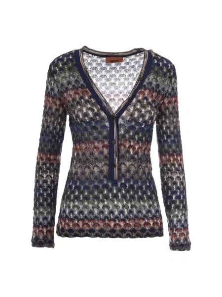 Bluzka Missoni z dekoltem w serek