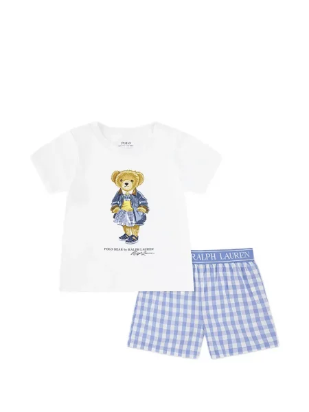 Koszulka polo dziecięca Polo Ralph Lauren biała