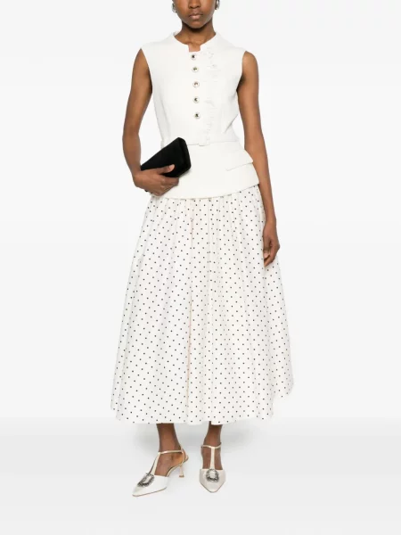 Rochie midi Self-portrait cu buline