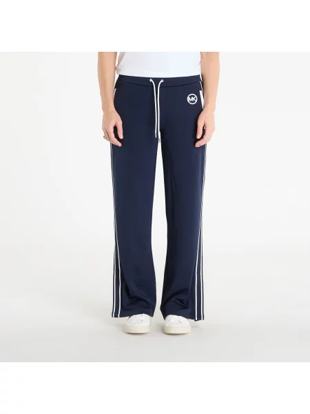 Spodnie dresowe Michael Kors Contrast Trim Track Pant Midnight Blue S niebieskie