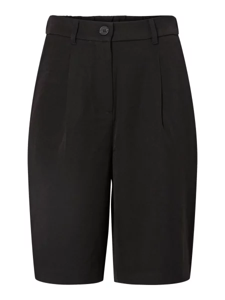 PIECES Hlače PCKamil' črna