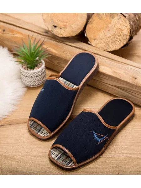 Papuci Natural Style albastru