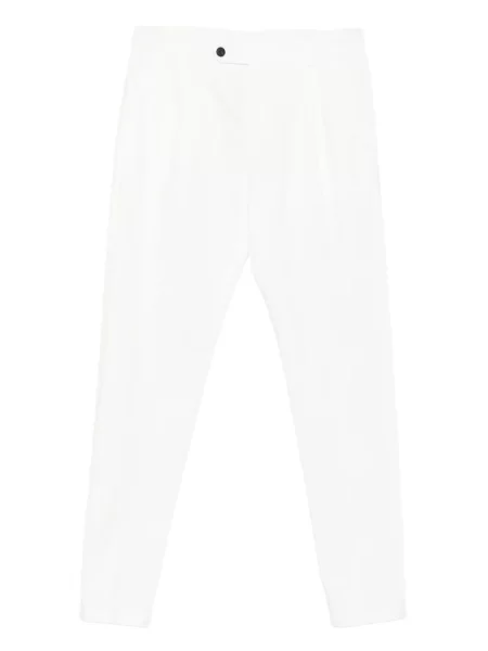 Pantaloni Eleventy alb