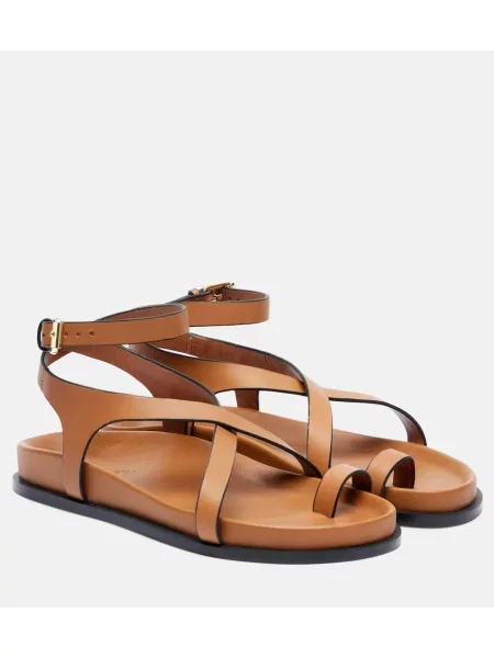 Sandale A.emery din piele maro