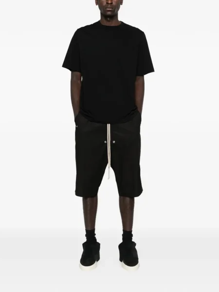 Tricou Rick Owens cu decolteu rotund negru