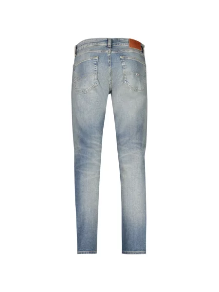 Jeansy skinny Tommy Hilfiger zwężane niebieskie