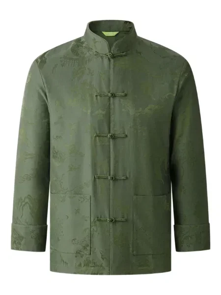 Jacquard košulja Shanghai Tang zelena