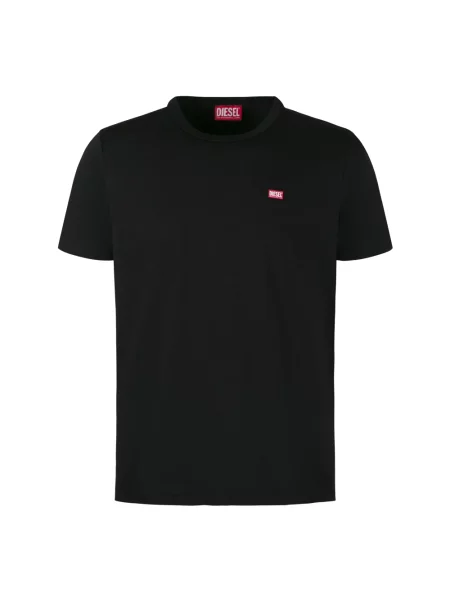 Diesel Koszulki Mężczyzna S T-shirt czarny