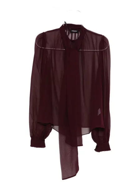 Top Retrofete lung roșu