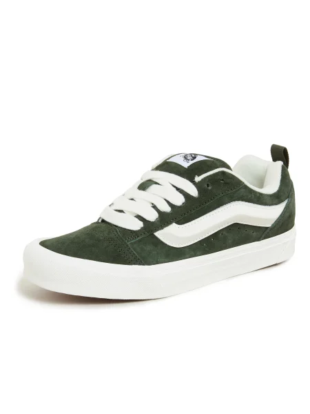 VANS Nizke superge Knu Skool temno / bela zelena