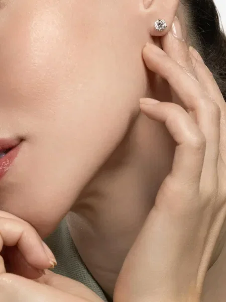 Kolczyki Nimo With Love srebrne