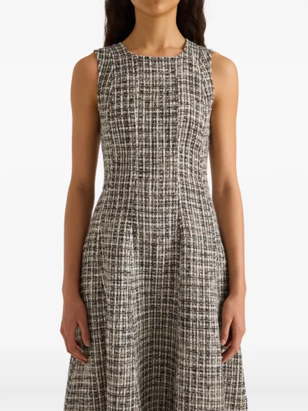 Rochie midi Proenza Schouler White Label din tweed alb