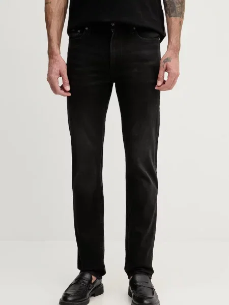 Calvin Klein slim fit traperice za muškarce crna