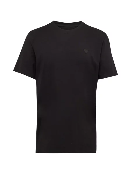 Къс тениска Guess черно