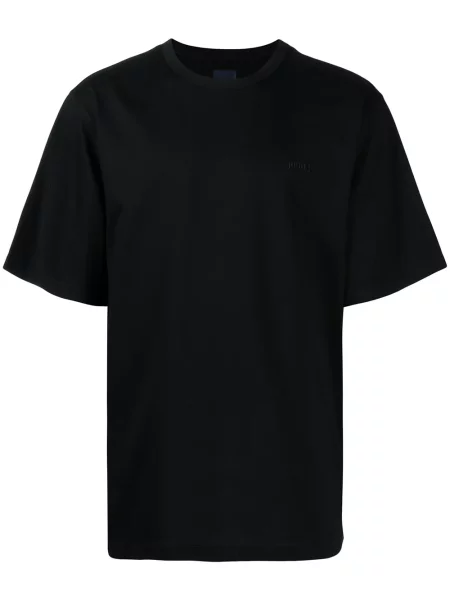 Tricou Juun.j cu decolteu rotund negru