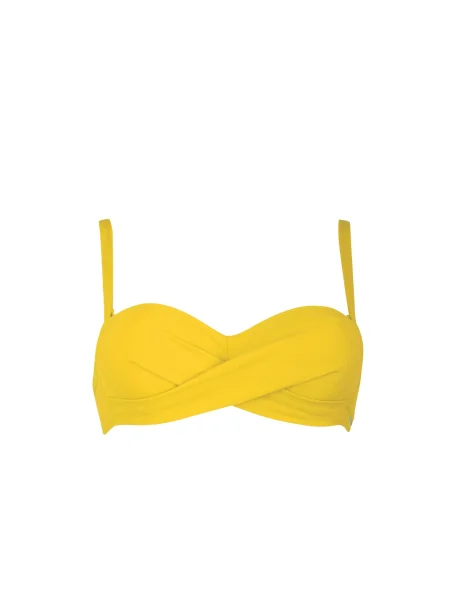 VIVID Sutien costum de baie Mix&Match muștar galben