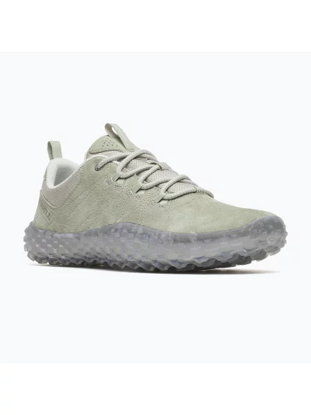 Încălțăminte barefoot pentru bărbați Merrell Wrapped white sage alb
