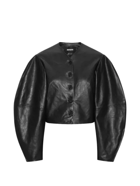 Geanta de piele Rotate Birger Christensen negru