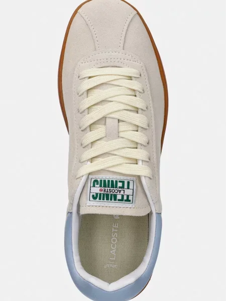 Замшевые кроссовки Lacoste